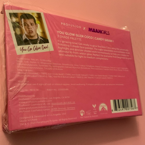 NWT Profusion Cosmetics Mean Girls You Glow Glen Coco - Candy Gram Bronzer 3.5oz - Picture 7 of 8